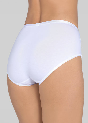 Culotte taille haute dentelle Blanc