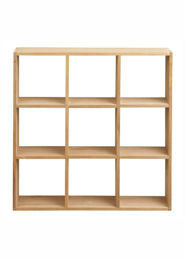 Grande étagère pin naturel 9 cases MOSS Naturel