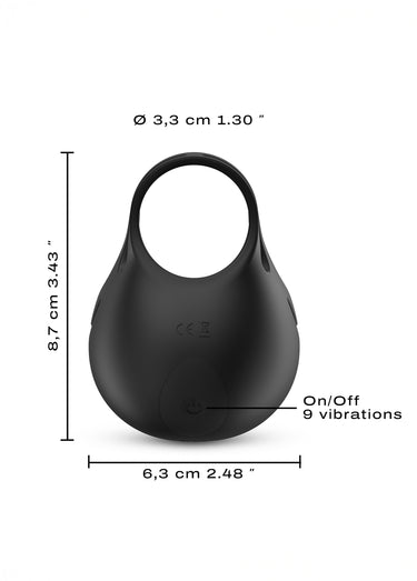 Stimulateur pénien retardateur, Fun bag Noir
