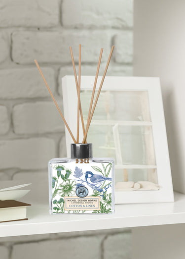 Diffuseur d'ambiance 100ml avec tiges Bleu