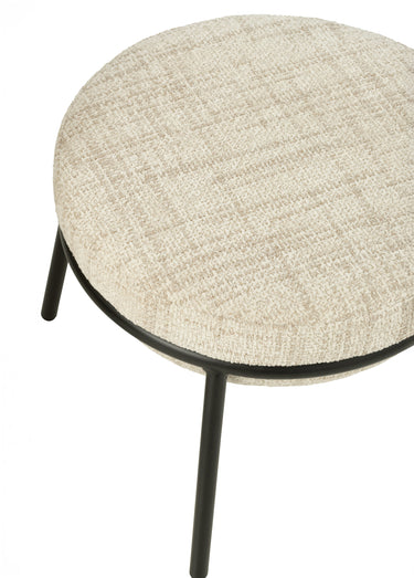 Fauteuil repos tissu + repose pieds 1B Beige