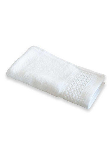 Ligne de linge de bain pur coton épais Blanc