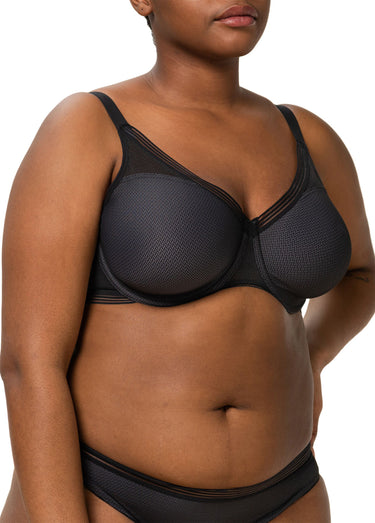 Soutien-gorge minimiseur avec armatures Noir
