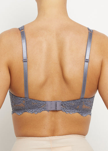 Soutien-gorge dentelle sans armatures Gris