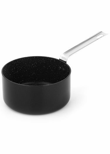 3 casseroles empilables alu 16/18/20cm Astuce, foncé Noir