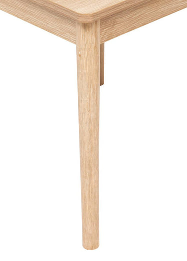 Tables gigognes rectangle, décor bois Beige