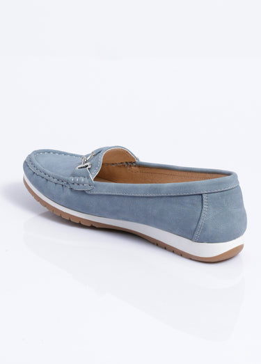 Mocassins compensés souples largeur confort Jean