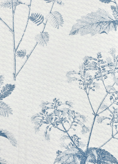 Parure de lit 3 pièces avec housse de couette, bucolique Blanc