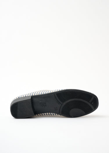 Ballerines largeur confort toile Marine