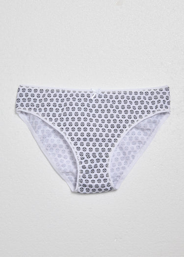 Culottes assorties unies et imprimées Blanc