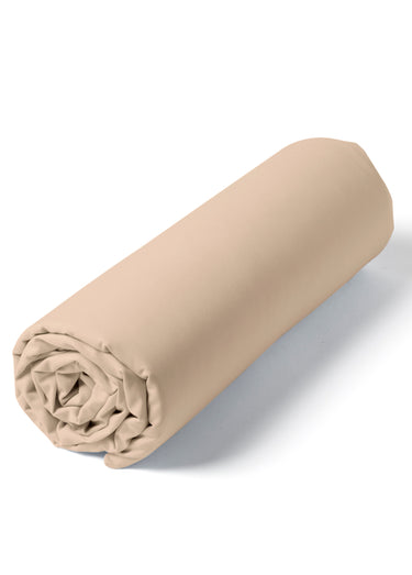Drap housse percale double pour lit articulé Gris platinium