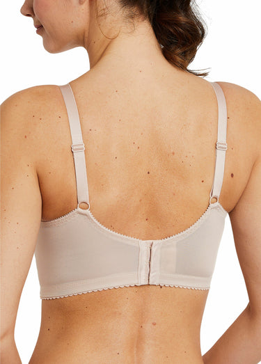 Soutien-gorge bustier sans armatures Poudré