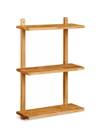 Etagère chêne clair 3 tablettes TOWNSVILLE Naturel