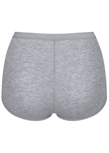 Lot de 3 culottes basic maxi Gris Lot3