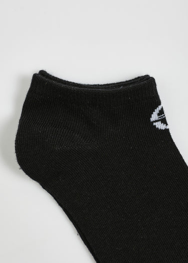 Lot de 3 Chaussettes courtes avec logo Noir