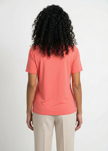 T-shirt strass manches courtes Capucine