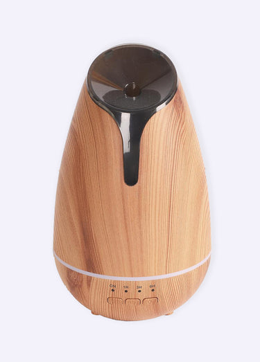 Diffuseur huile essentielle USB lumineux 1B Bois