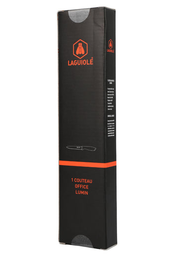 Couteau d'office lame acier Lumin Noir