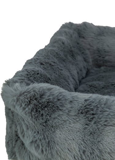 Lit rembourré clair ELLI, pour animaux Gris Fonce