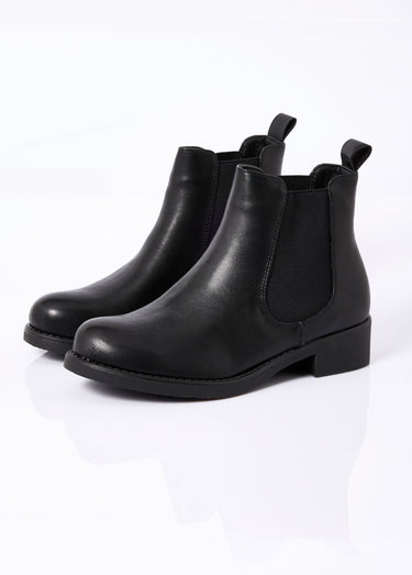 Boots Chelsea semelle antidérapante Noir