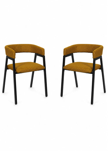 Fauteuil design mesh avec dossier ATOME Jaune