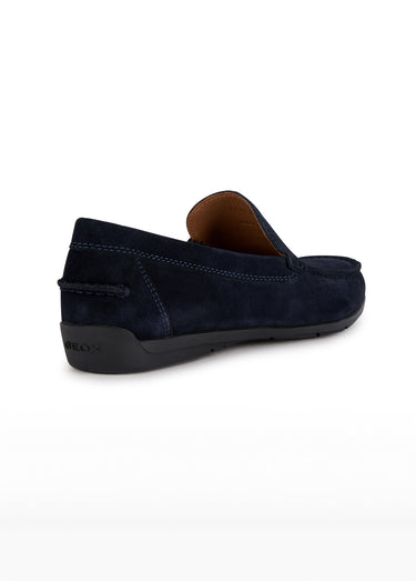 Mocassins en cuir semelle antidérapante Marine