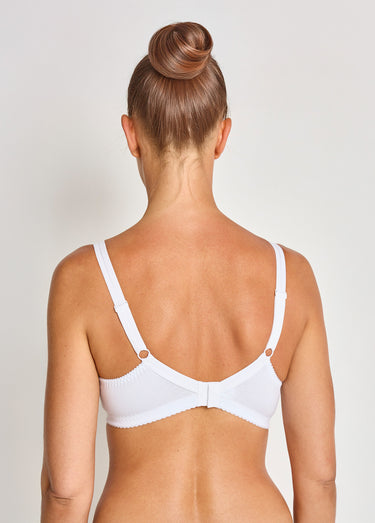Soutien-gorge dentelle, sans armatures Blanc