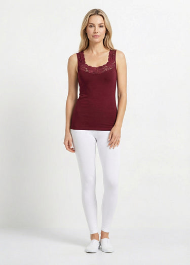 Maillot de corps sans manches - lot de 2 Carmin Lot2