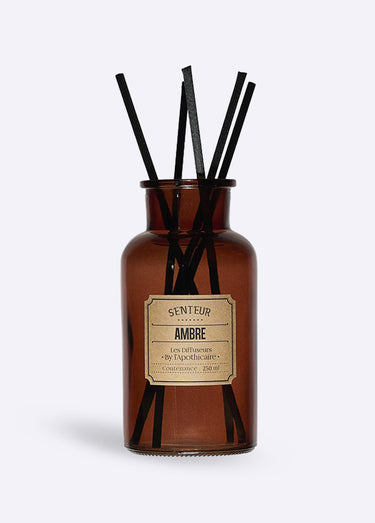 Diffuseur d'intérieur 250ml + tiges Marron