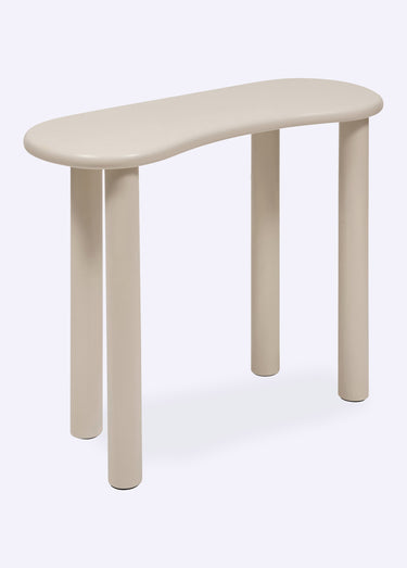 Console de forme organique, Olao Beige