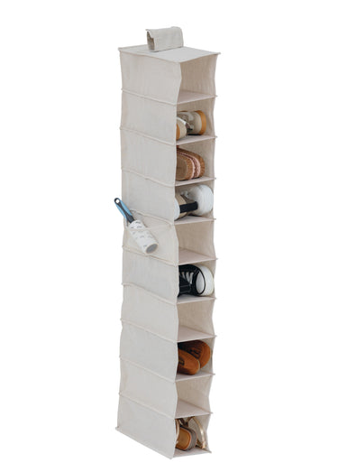 Range chaussures à suspendre, clair Beige