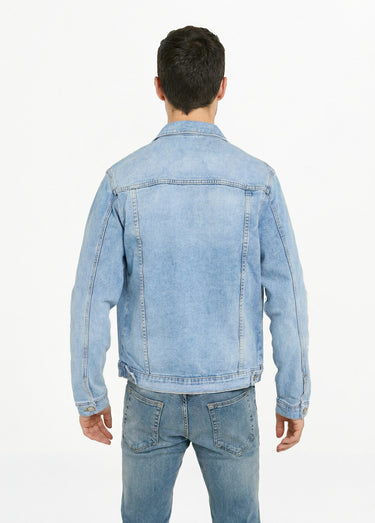 Veste en jean pour homme, Essentiel Bleu Clair