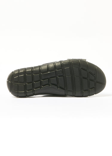 Mules brides croisées semelle confort Noir
