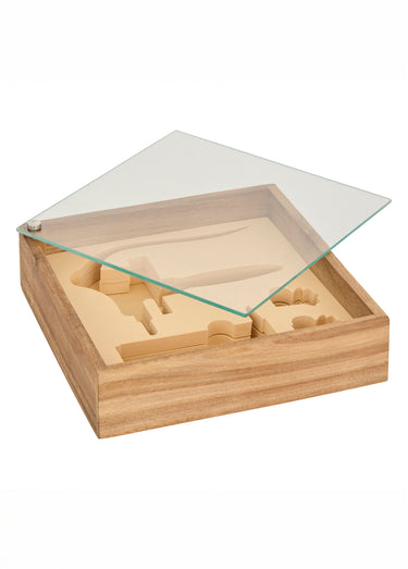 Coffret tire bouchon sommelier 4 pièces Bois