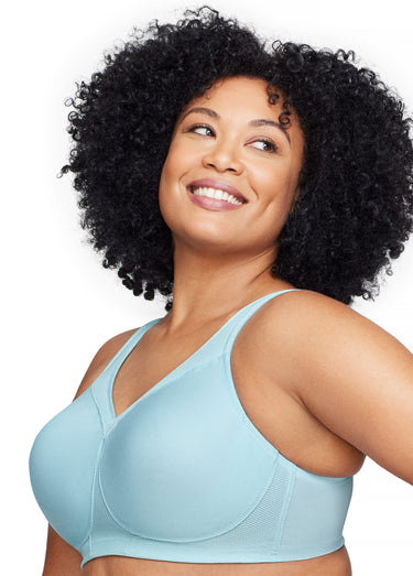 Soutien-gorge Sport MagicLift grande taille Bleu arctique