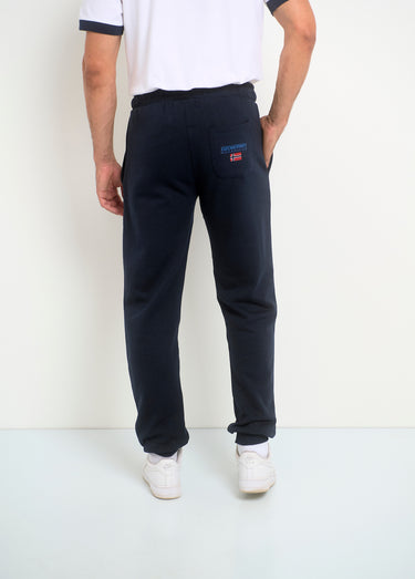 Pantalon de jogging molleton pour homme Marine