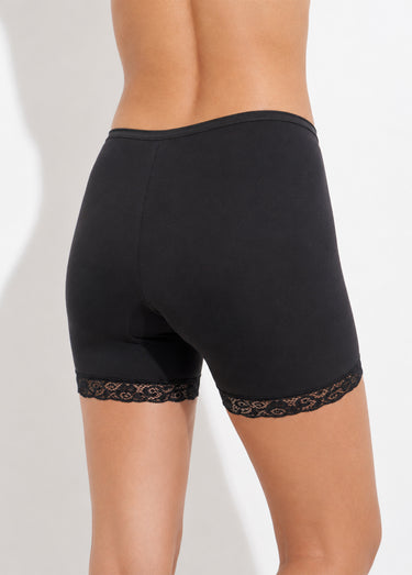 Panty court seconde peau - lot de 2 Noir Lot2
