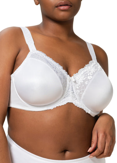Soutien-gorge avec armatures minimiseur Blanc