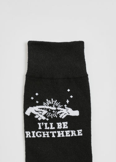 Paire de chaussettes licence E.T. Noir