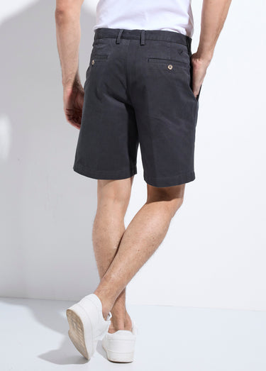 Bermuda chic en twill de coton Noir