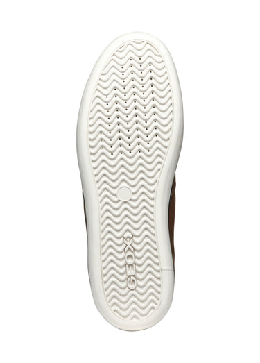 Baskets multimatières lacets et zip Marine