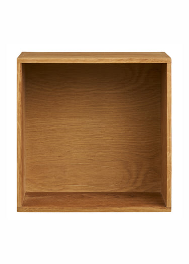 Etagère chêne clair forme case TOWNSVILLE Naturel