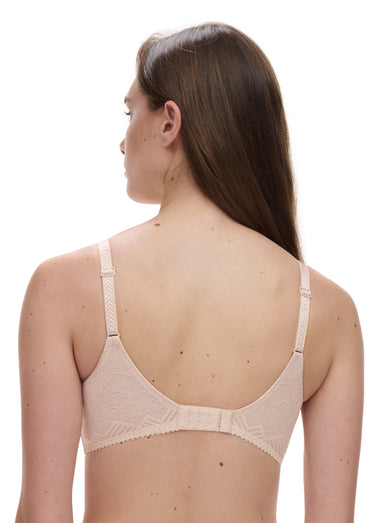 Soutien-gorge dentelle recyclée, ORIGINS Beige