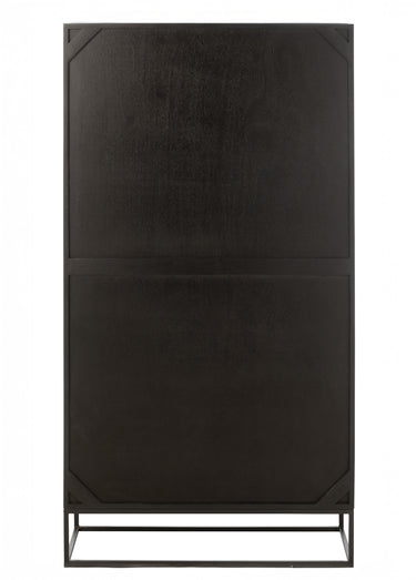 Etagère design arches, en manguier 2N Noir