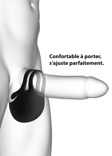 Stimulateur pénien retardateur, Fun bag Noir