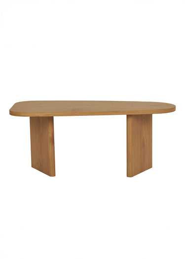 Table basse forme organique aspect naturel Naturel