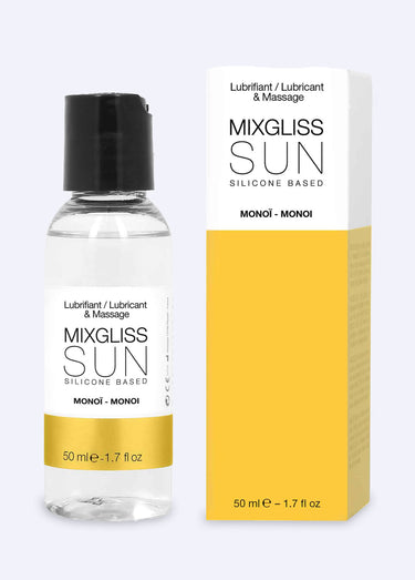 Lubrifiant silicone 2 en 1 monoï 50ml Transparent
