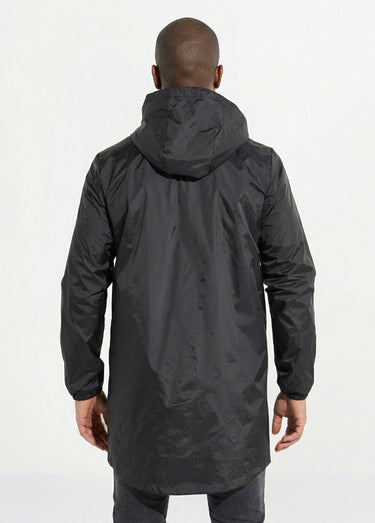 Parka longue déperlante tendance Noir