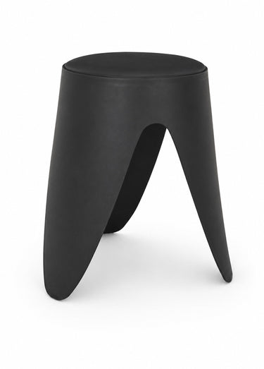 Tabouret d'appoint empilable tendance EVE Noir