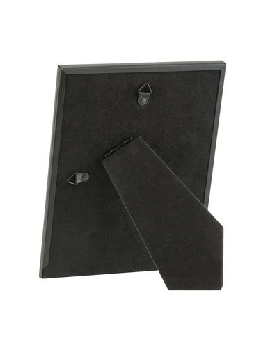 Cadre photo rectangulaire en métal Noir